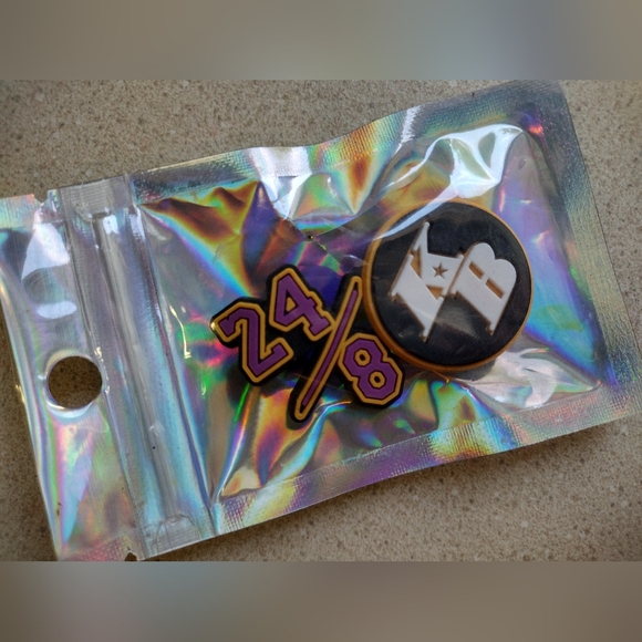 🏀#24/8 Kobe Bryant & HENNESSY BOTTLES Croc Jibttz PACKS - Picture 2 of 6